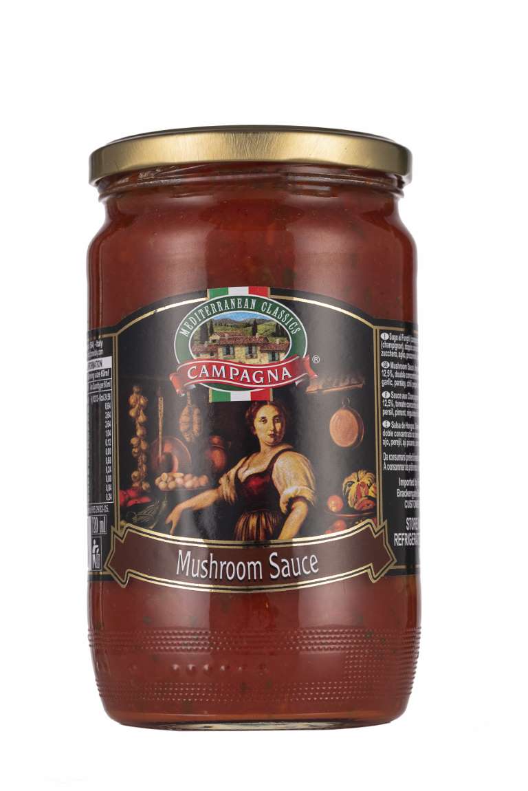 Salsa Tomate y Champiñones